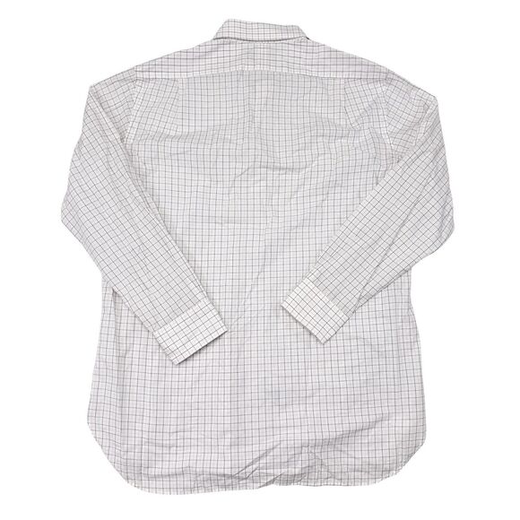 Polo Ralph Lauren Dress Shirt Men’s Size 16 / 33 White Pink Checks Career Office - Picture 2 of 8